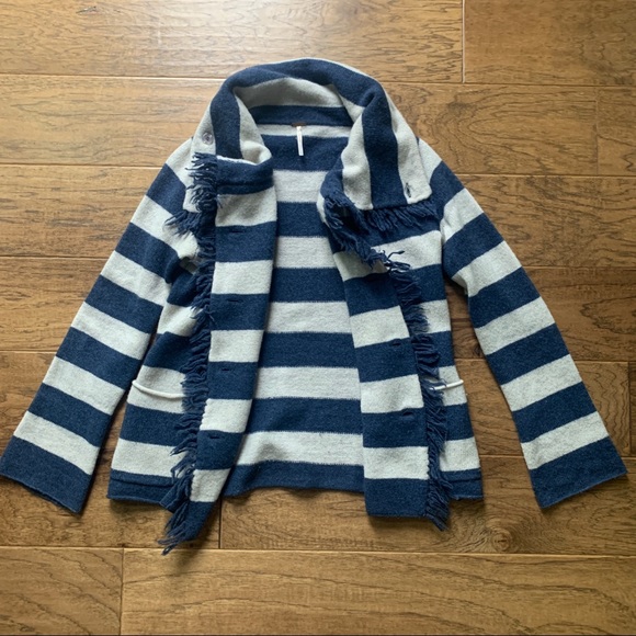Free People Sweaters - Free People Button Up Sweater Coat